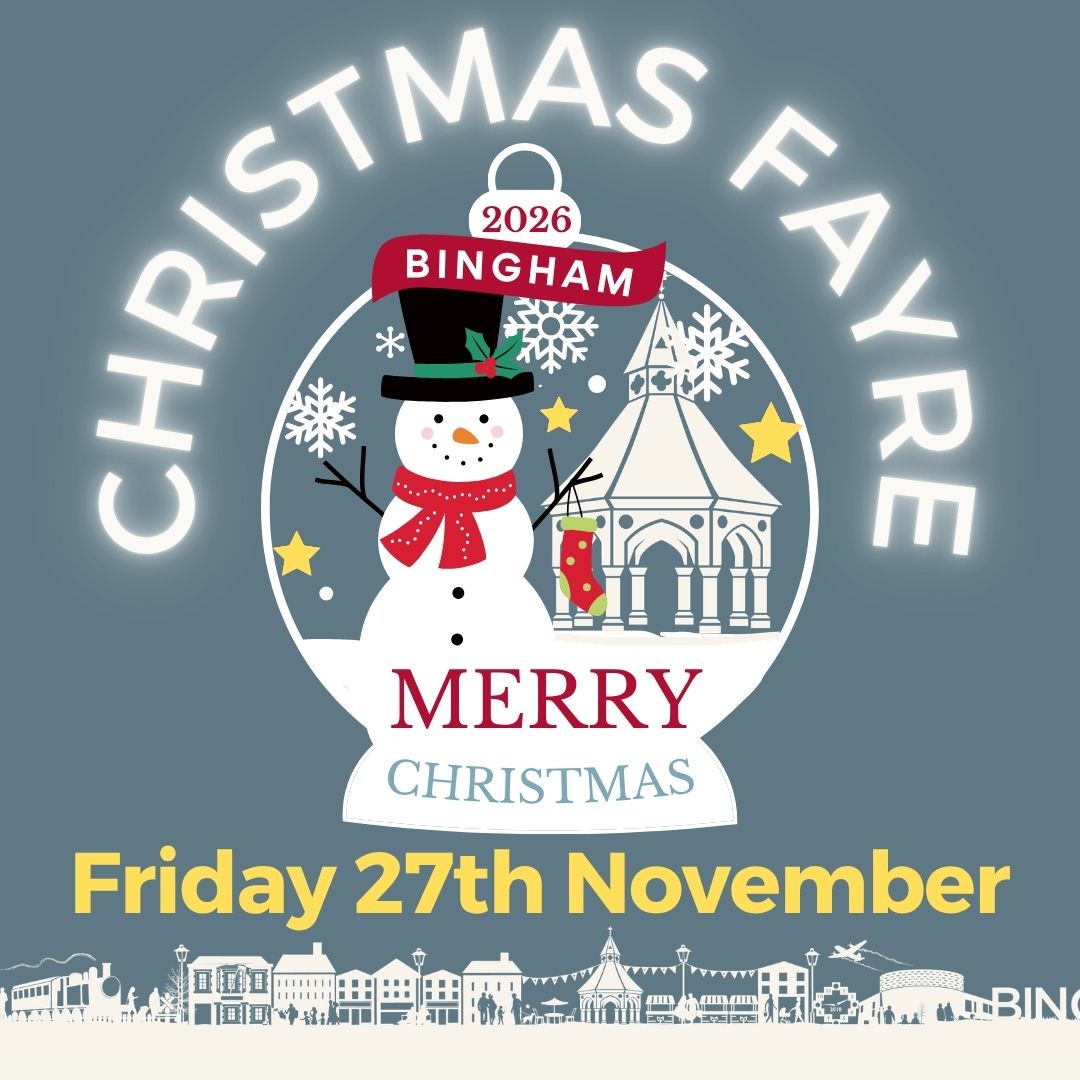 Bingham Christmas Fayre 2026 - Merry Christmas!